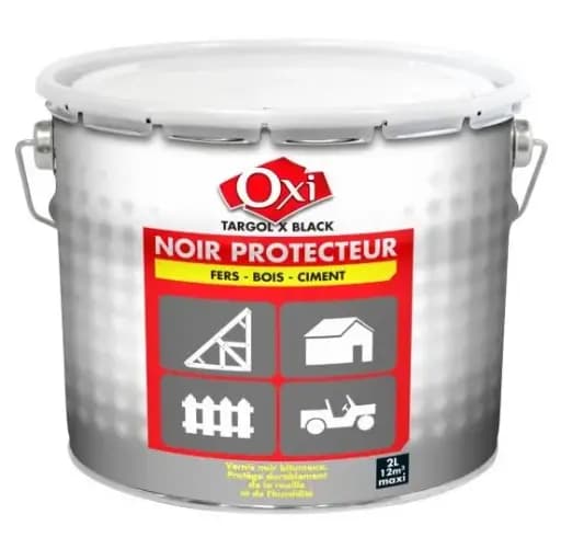 Vernis noir Bitumineux - 2L