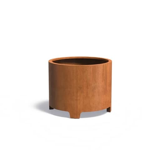 Bac cylindrique avec pied de 9 cm - 100 x 80 cm