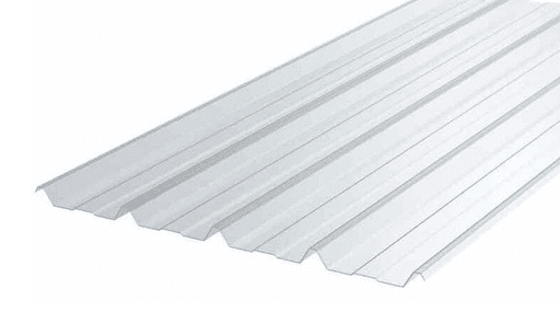 Tôle translucide L....  x 105 cm - prix au m²