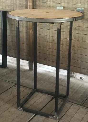 Pied de table H 120 x 65 mange debout
