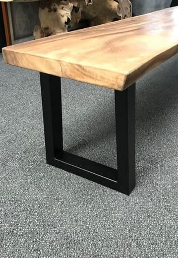 Table en bois de Suar 250 x 100 x 8 cm